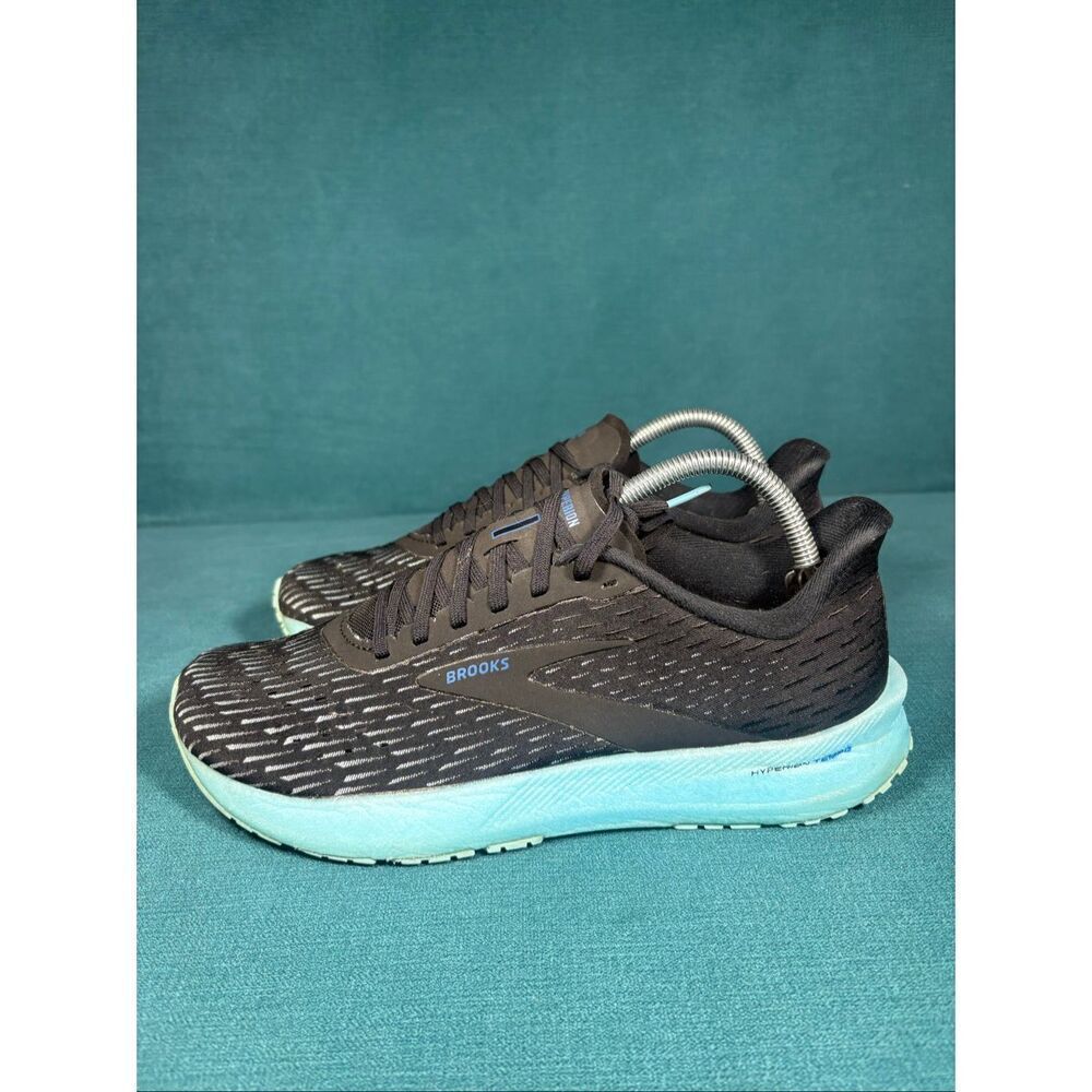 Brooks Hyperion Tempo Running Shoes Black Blue Women’s Size 10 Lightweight Train